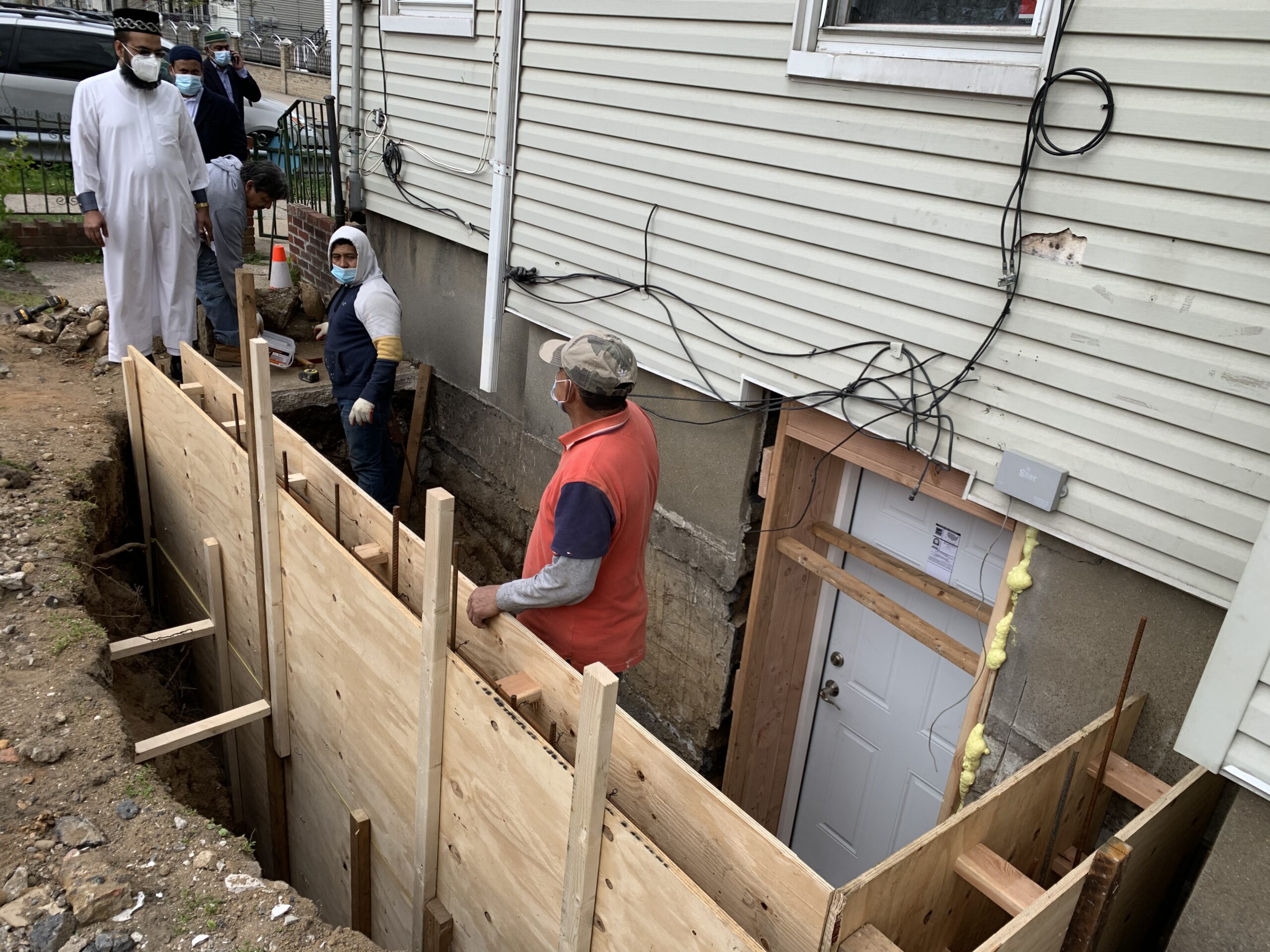 Read more about the article Masjid construction: Basement stairs